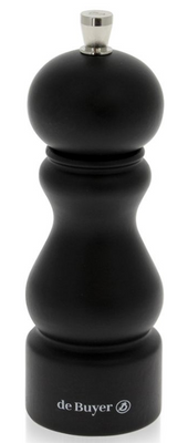 Мельница для соли de Buyer Marlux Bois Classique 14 см черная (S330.140404) фото