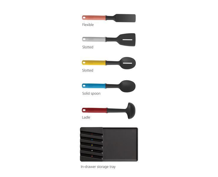 Набор кухонных аксессуаров Joseph Joseph Elevate 5 пр. разноцветный (10543) фото