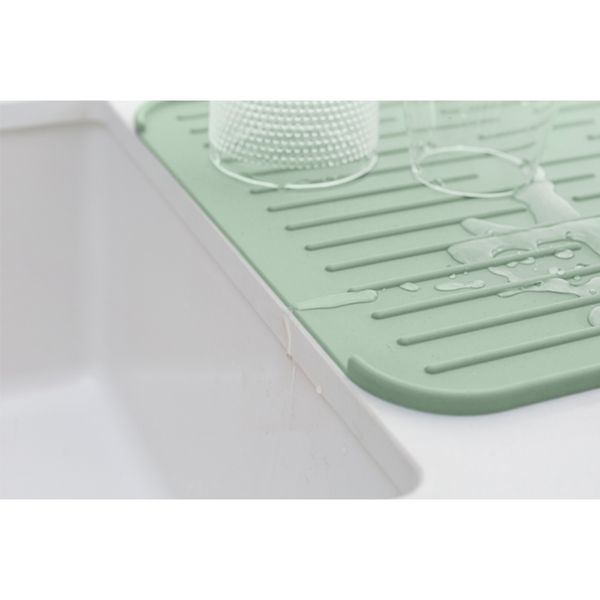 Коврик-сушилка для посуды Brabantia Dish Washing + Organising 44х32 см зеленый (203329) фото