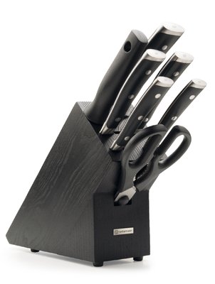 Набор ножей Wuesthof Classic Ikon с блоком 8 пр (1090370703) фото